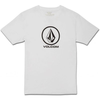 Volcom triko Circle Stone Bsc S/S kids bílá – Zboží Mobilmania