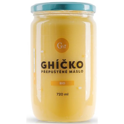 České Ghíčko Bio přepuštěné Máslo Ghí 760 ml