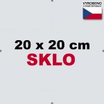 BFHM Rám Euroclip 20x20 cm sklo – Zboží Dáma