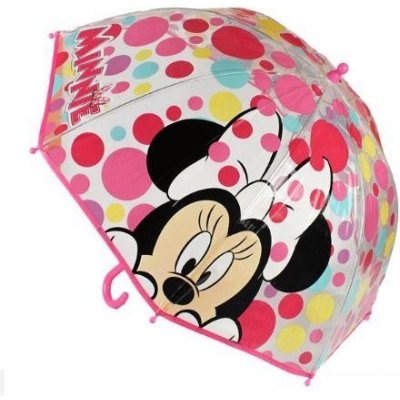 Minnie deštník dětský růžový – Zboží Mobilmania