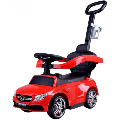 HračkyZaDobréKačky Mercedes-Benz s vodící tyčí červené