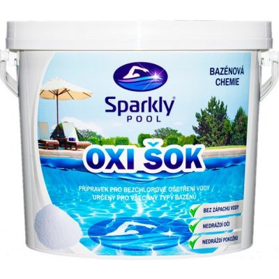 Sparkly POOL Kyslíkový oxi šok 3 kg – Zbozi.Blesk.cz