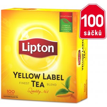 Lipton Yellow label černý čaj 100 s. 200 g