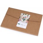 Stoklasa Vyšívací sada s předtištěným motivem 380637 6 červené luční kvítí 15x22cm – Zboží Mobilmania