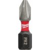 Příslušenství k vrtačkám MILWAUKEE Šroubovací bit PH 2 Shockwave™ Impact Duty™ 25 mm (2 ks)