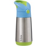 b.box Termoska na pití s brčkem 350 ml modrá / zelená – Zboží Dáma