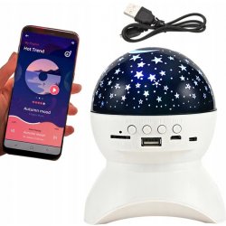 Verk 15904 Projektor noční oblohy s reproduktorem Bluetooth color