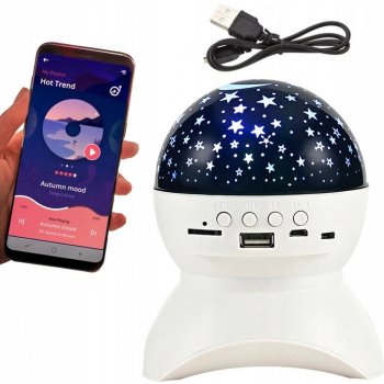 Verk 15904 Projektor noční oblohy s reproduktorem Bluetooth color