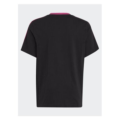 adidas t-shirt Essentials 3-Stripes Cotton Boyfriend t-shirt IC3640 černá – Zbozi.Blesk.cz