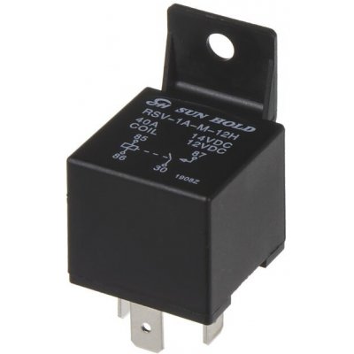 SPÍNACÍ relé 12V, 40A PROFI – Zboží Mobilmania