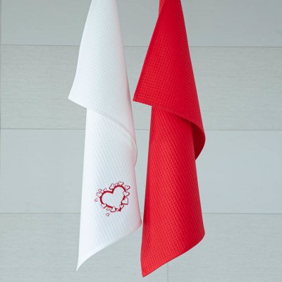 Veba RUMBA Srdce 46x70 cm 2 ks – Zboží Dáma