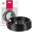 Axagon ADR-210, USB 2.0 A-M na A-F aktivní prodlužovací / repeater, 10m