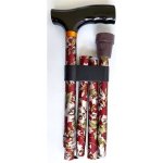 Skládací hůl burgund 35056 – Zboží Dáma