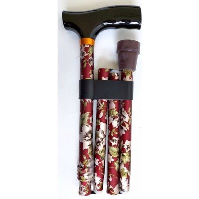 Skládací hůl burgund 35056 – Zboží Dáma