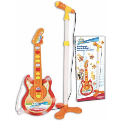 Bontempi BABY Elektronická kytara s mikrofonem 041-245025 – Hledejceny.cz