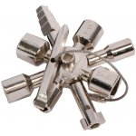 XTLINE Klíč univerzální na rozvodné skříně - třídílný – Hledejceny.cz