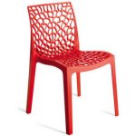 Stima Zahradní židle Gruvyer 2 Polypropylen rosso - červená – Zboží Mobilmania