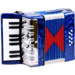 JOKO Velký hudební dětský akordeon tmavě modrý – Sleviste.cz