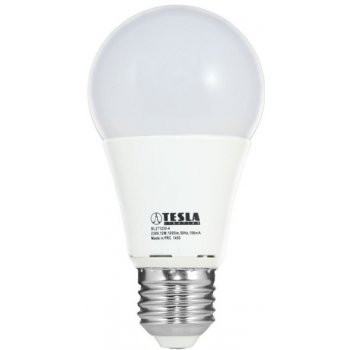 TESLA LED žárovka BULB E27 12W 230V 1055lm 2700K Teplá bílá 200° Eco Label