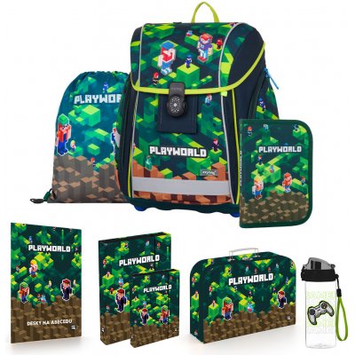 Oxybag SET 8 PREMIUM Light Playworld zelenohnědý – Sleviste.cz