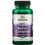 Swanson Triple Boron Complex Bor 3 mg 250 kapslí – Hledejceny.cz