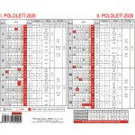 Plánovací karta 2026 – Zboží Dáma