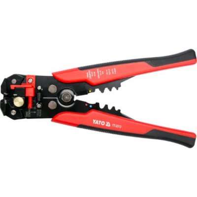 Kleště na odstranění izolace z vodičů zalisování konektorů (Fastónů) délka 205 mm, Yato – Zboží Dáma