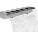 zahrada-XL Obdélníková bazénová fontána nerezová ocel 60 cm