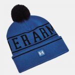 Under Armour Halftime Pom beanie Tech Blue/Black/White – Sleviste.cz