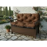 Mybesthome JONAS HNĚDÁ 100 x 60 x 50 cm – Sleviste.cz