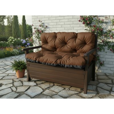 Mybesthome JONAS HNĚDÁ 100 x 60 x 50 cm – Sleviste.cz