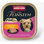 Animonda Vom Feinsten Mini Adult Dog kuřecí husí a petržel 100 g – Hledejceny.cz