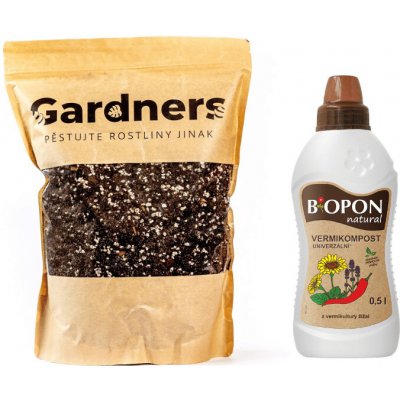Gardners Set substrát 3 l + hnojivo pro palmy – Hledejceny.cz