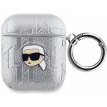 Karl Lagerfeld PU Embossed Karl Head Pouzdro pro AirPods 1/2 KLA2PGKIPS – Zboží Živě