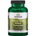 Swanson Horny Goat Weed Complex Škornice extrakt s Kotvičníkem a Macou 120 kapslí