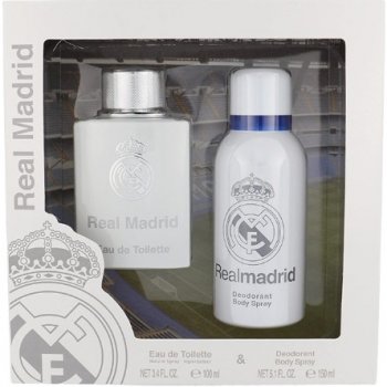 EP Line Real Madrid EDT 100 ml + deospray 150 ml dárková sada