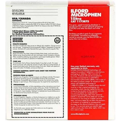 Harman Photo Microphen 1 l černobílá negativní vývojka Ilford – Zboží Živě