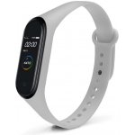 Xiaomi Jednobarevný náhradní náramek pro Mi Band 3/4 Šedá MIBANDCZX00024 – Zboží Živě