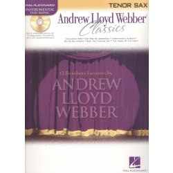 ANDREW LLOYD WEBER CLASSICS + CD tenorový saxofon