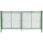 Brána dvoukřídlá 200 x 300 cm FAB zelená – Zboží Mobilmania