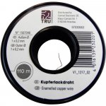 Tru Components 2UEWF 1570225 měděný drát smaltovaný lakem, 0.10 mm, 450 m – Hledejceny.cz