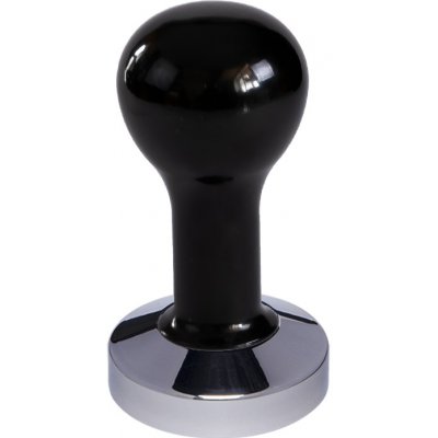 Buna Café Tamper kov černý, nerez lesk, konvexní 58,35 mm – Sleviste.cz