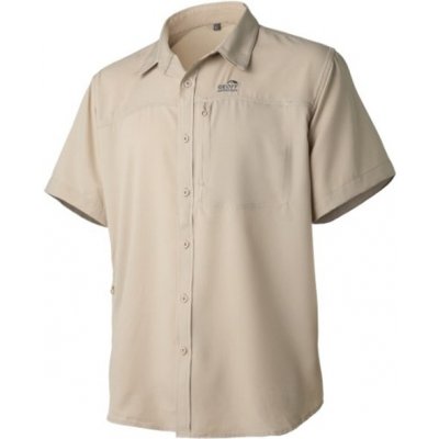 Ezmar košile s krátkým rukávem light khaki – Zboží Mobilmania