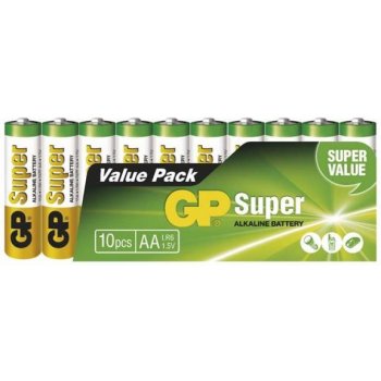 GP Super Alkaline AA 10ks 1013200102