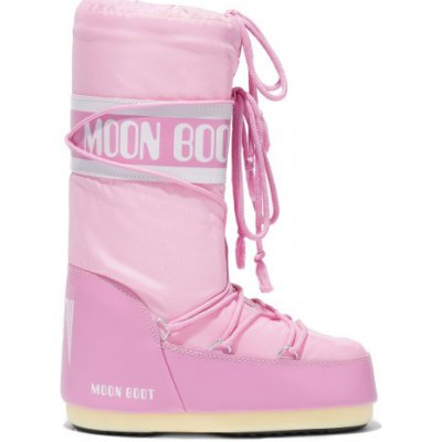 Moon Boot Dívčí sněhule NYLON světle růžová – Zboží Mobilmania
