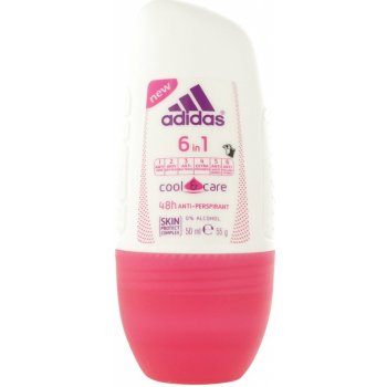 Adidas Cool & Care 48 h 6 v 1 Woman antiperspirant roll-on 50 ml