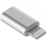 Redukce Micro USB - Lightning Silver – Zboží Živě