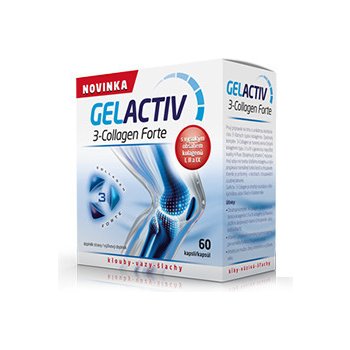 Salutem Pharma GelActiv 3-Collagen Forte 60+60 kapslí