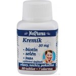 MedPharma Křemík 30 mg +Biotin + Paba 37 tablet – Hledejceny.cz