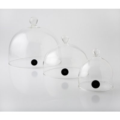 Tomgast Poklop skleněný vysoký s ventilem 18,5cm – Zboží Dáma